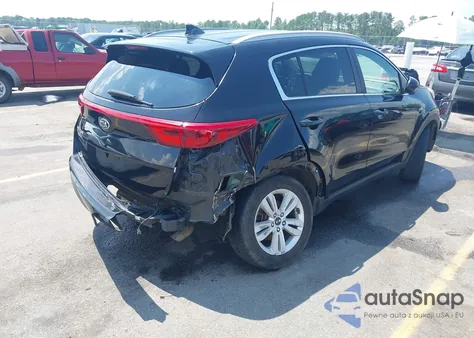 2017 Kia Sportage Lx из США, поврежденный, VIN KNDPMCAC2H7085553